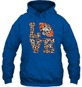 Love Denver Broncos panther pattern shirt