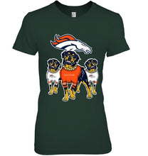 Load image into Gallery viewer, Denver Broncos Rottweilers fan hoodie
