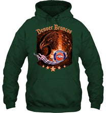 Load image into Gallery viewer, denver broncos eagle american flag shirt
