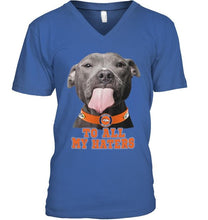 Load image into Gallery viewer, Denver Broncos to all my haters pitbull shirt
