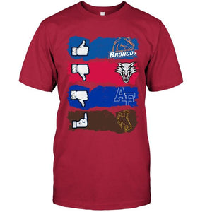 Boise State Broncos like fan shirt