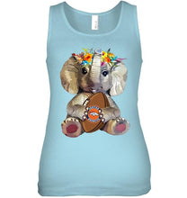 Load image into Gallery viewer, Elephant loves Denver Broncos shirt
