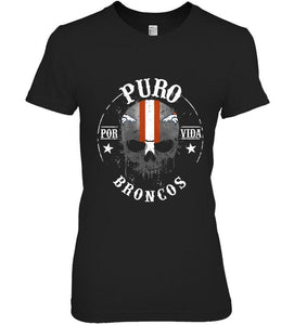 Puro Denver Broncos por vida fan shirt