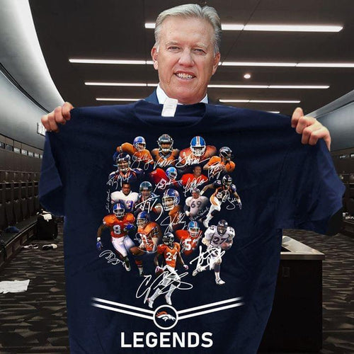 denver broncos legends member signed for broncos fan t shirt