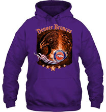 Load image into Gallery viewer, denver broncos eagle american flag shirt
