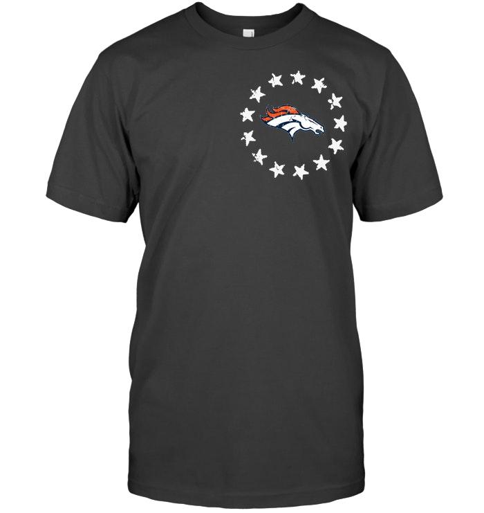 Denver Broncos american star flag shirt