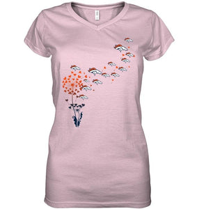 Denver Broncos dandelion shirt