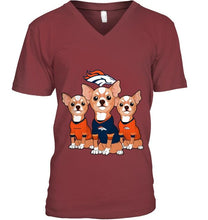 Load image into Gallery viewer, Denver Broncos Chihuahuas fan shirt
