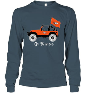 Go Denver Broncos Jeep shirt