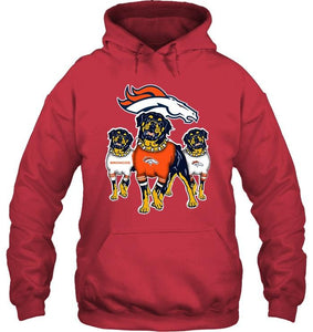 Denver Broncos Rottweilers fan shirt