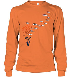 Denver Broncos dandelion shirt