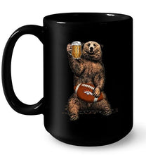 Load image into Gallery viewer, Denver Broncos Beer drinking bear shirt
