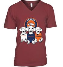 Load image into Gallery viewer, Dachshund Denver Broncos shirt
