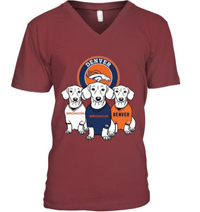 Dachshund Denver Broncos shirt