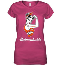 Load image into Gallery viewer, Go Denver Broncos unbreakable girl shirt
