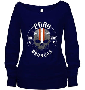 Puro Denver Broncos por vida fan shirt