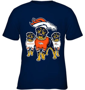 Denver Broncos Rottweilers fan shirt