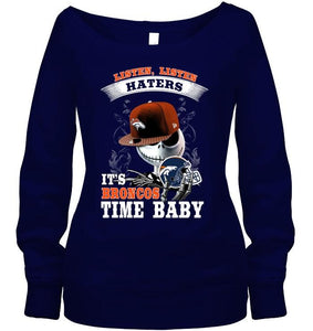 Fear the Denver Broncos jack skellington fan hoodie