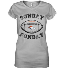 Load image into Gallery viewer, Sunday funday Denver Broncos lover shirt
