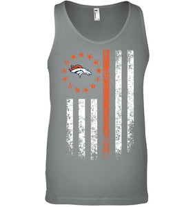 Denver Broncos american flag star shirt