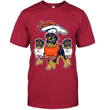 Load image into Gallery viewer, Denver Broncos Rottweilers fan hoodie
