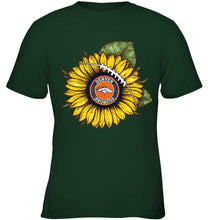 Load image into Gallery viewer, sunflower Denver Broncos fan shirt
