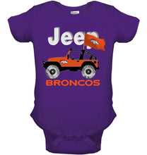 Load image into Gallery viewer, Jeep Denver Broncos fan hoodie
