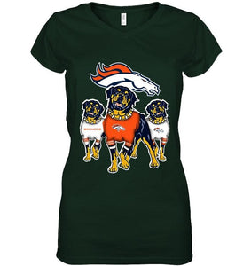 Denver Broncos Rottweilers fan shirt