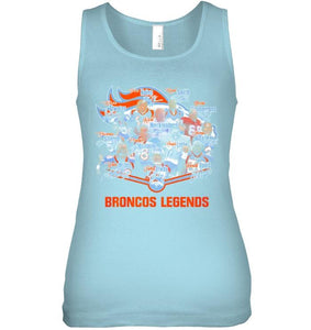 Denver broncos legends signed shirt