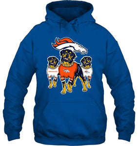Denver Broncos Rottweilers fan shirt