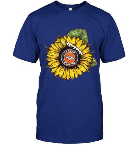 sunflower Denver Broncos fan shirt