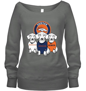 Dachshund Denver Broncos shirt