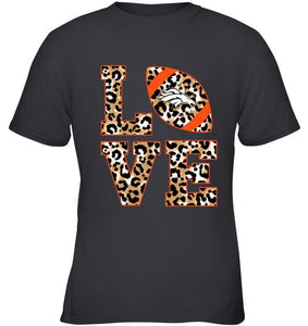 Love Denver Broncos panther pattern shirt