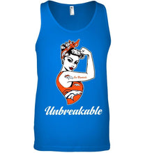 Load image into Gallery viewer, Go Denver Broncos unbreakable girl shirt
