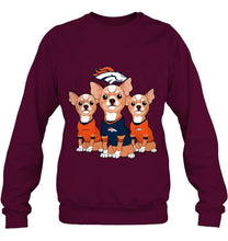 Load image into Gallery viewer, Denver Broncos Chihuahuas fan shirt
