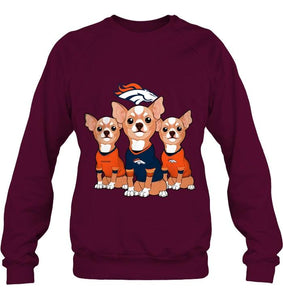 Denver Broncos Chihuahuas fan shirt