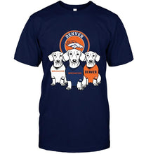 Load image into Gallery viewer, Dachshund Denver Broncos shirt
