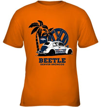 Load image into Gallery viewer, Denver Broncos beetle car volkswagen shirt
