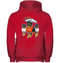 Load image into Gallery viewer, Denver Broncos Rottweilers fan shirt
