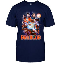 Load image into Gallery viewer, Avengers Endgame Denver Broncos Shirt
