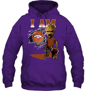 I am Denver Broncos groot shirt