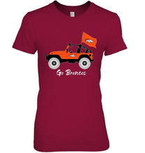 Load image into Gallery viewer, Go Denver Broncos Jeep shirt
