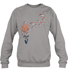 Denver Broncos dandelion shirt