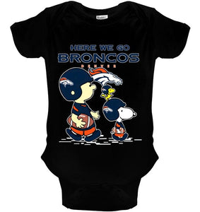 Here we go Denver Broncos snoopy shirt