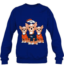 Load image into Gallery viewer, Denver Broncos Chihuahuas fan shirt
