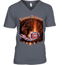 Load image into Gallery viewer, denver broncos eagle american flag shirt
