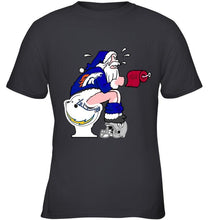 Load image into Gallery viewer, Santa Denver Broncos Toilet shirt
