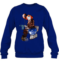 Load image into Gallery viewer, IT Boise State Broncos in toilet halloween hoodie
