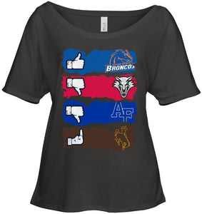 Boise State Broncos like fan shirt