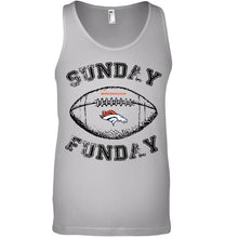 Load image into Gallery viewer, Sunday funday Denver Broncos lover shirt
